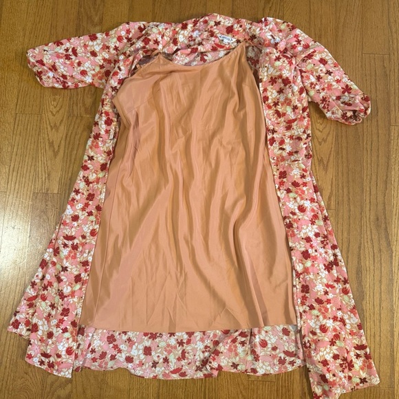 Nanette Lepore Pink Floral Dress Women’s Size 14 - Picture 6 of 7